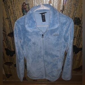 The North Face Women's Light Blue Teddy Jacket